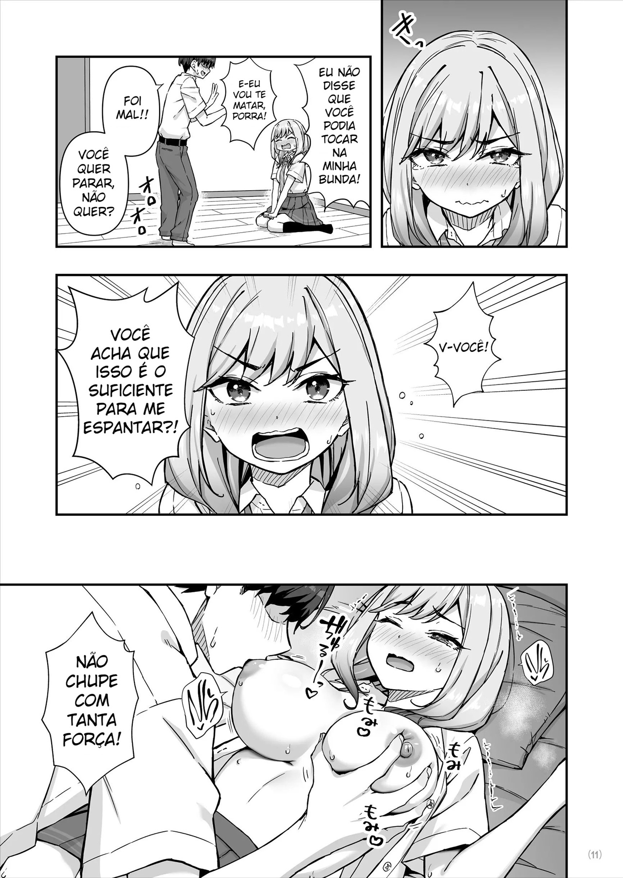 Ler A Gyaru Delinquente Com Quem Eu Fantasio Me Descobriu! Capitulo 1 Page 12