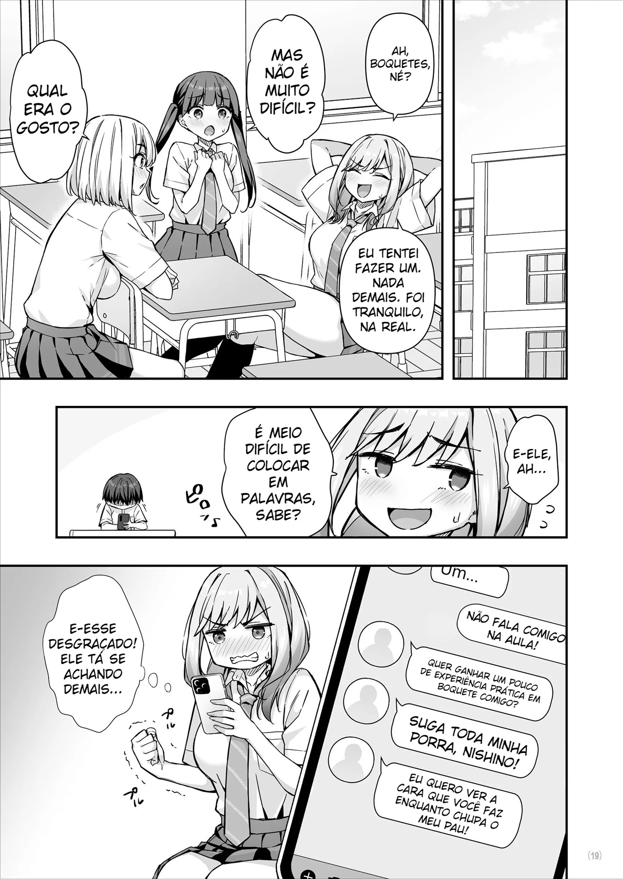 Ler A Gyaru Delinquente Com Quem Eu Fantasio Me Descobriu! Capitulo 1 Page 20