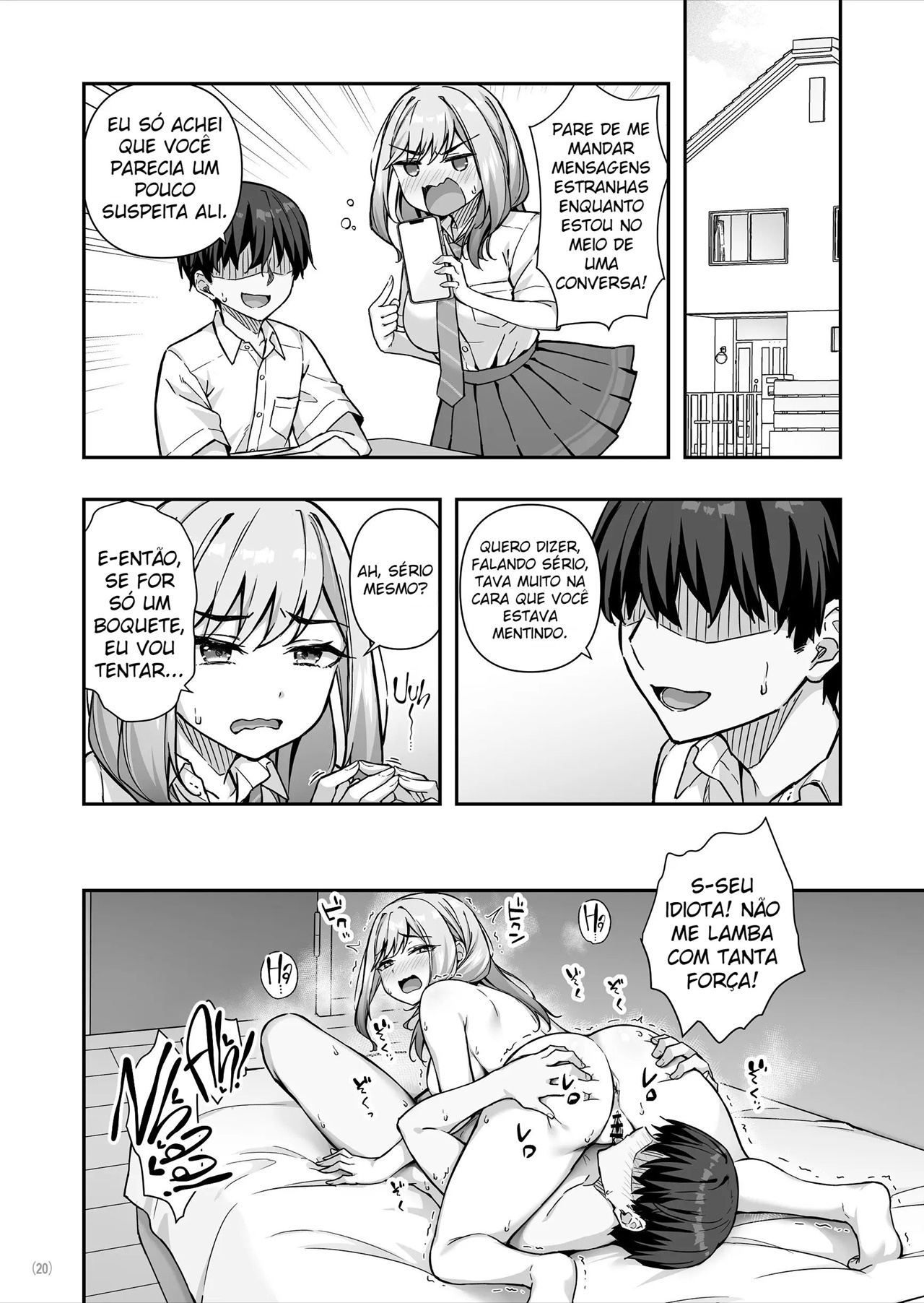 Ler A Gyaru Delinquente Com Quem Eu Fantasio Me Descobriu! Capitulo 1 Page 21