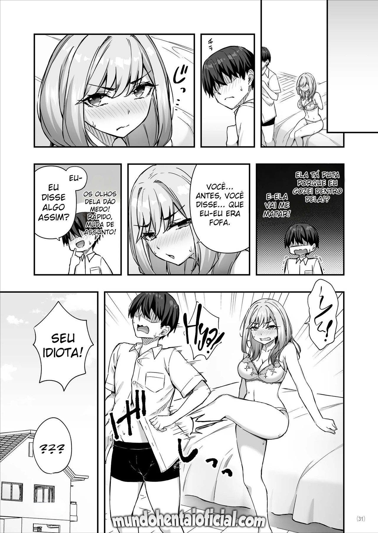Ler A Gyaru Delinquente Com Quem Eu Fantasio Me Descobriu! Capitulo 1 Page 32