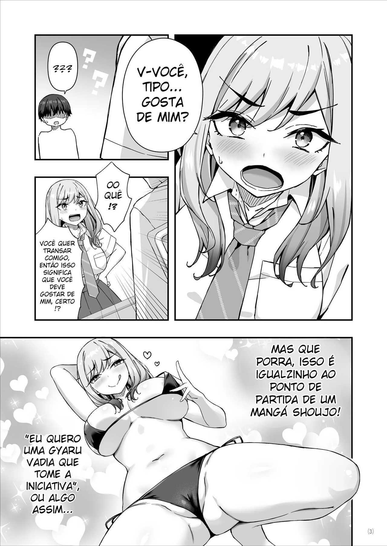 Ler A Gyaru Delinquente Com Quem Eu Fantasio Me Descobriu! Capitulo 1 Page 4