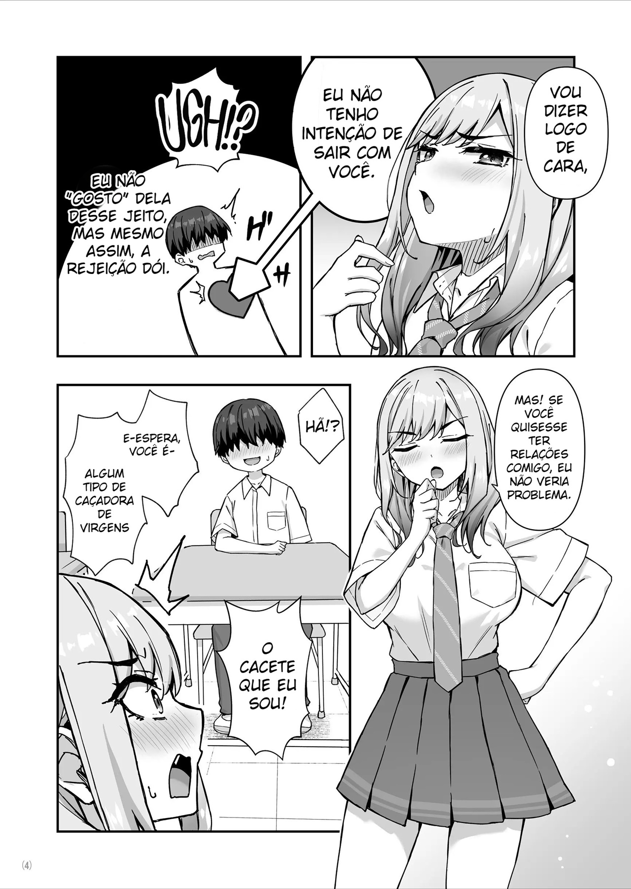 Ler A Gyaru Delinquente Com Quem Eu Fantasio Me Descobriu! Capitulo 1 Page 5