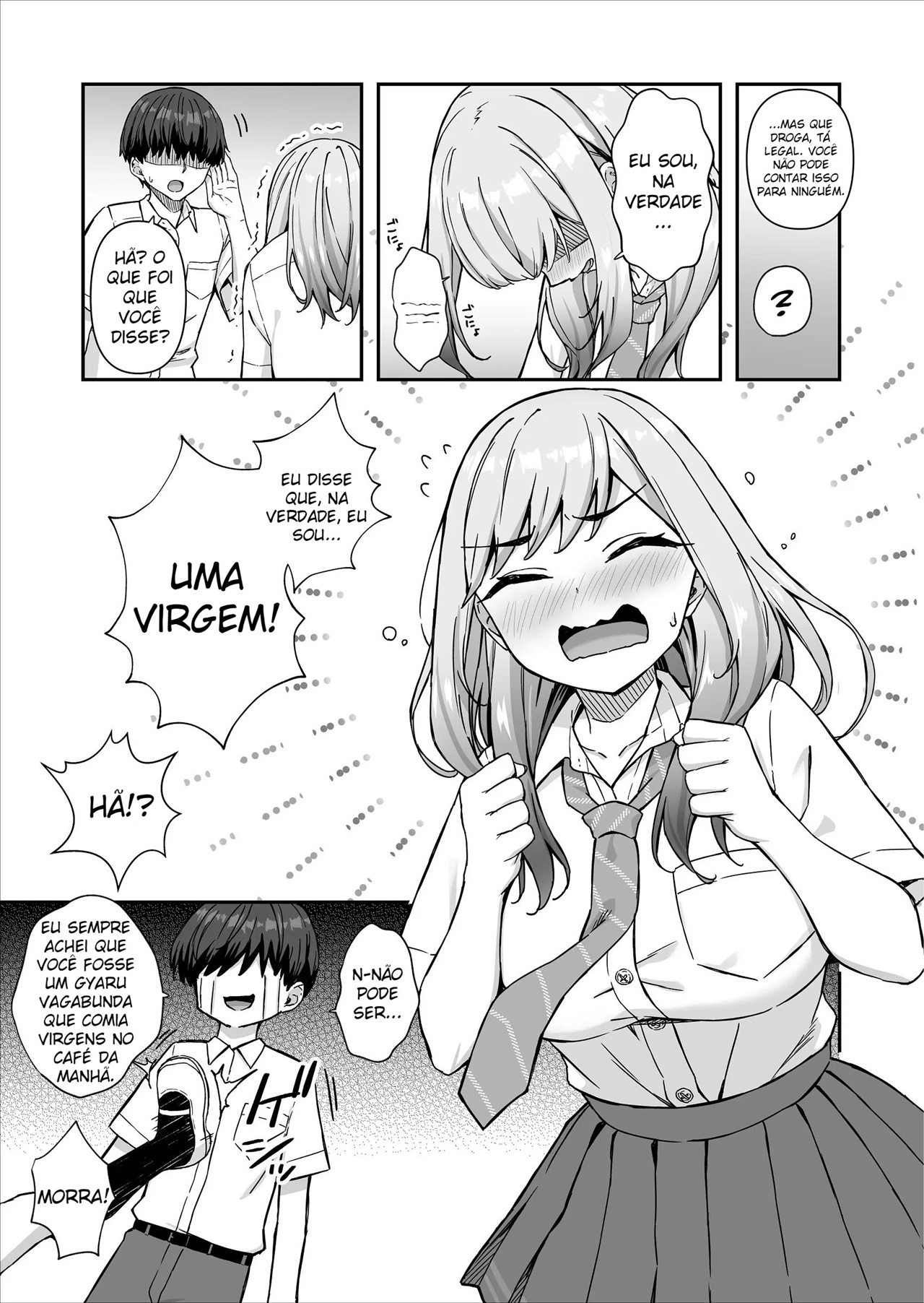 Ler A Gyaru Delinquente Com Quem Eu Fantasio Me Descobriu! Capitulo 1 Page 6
