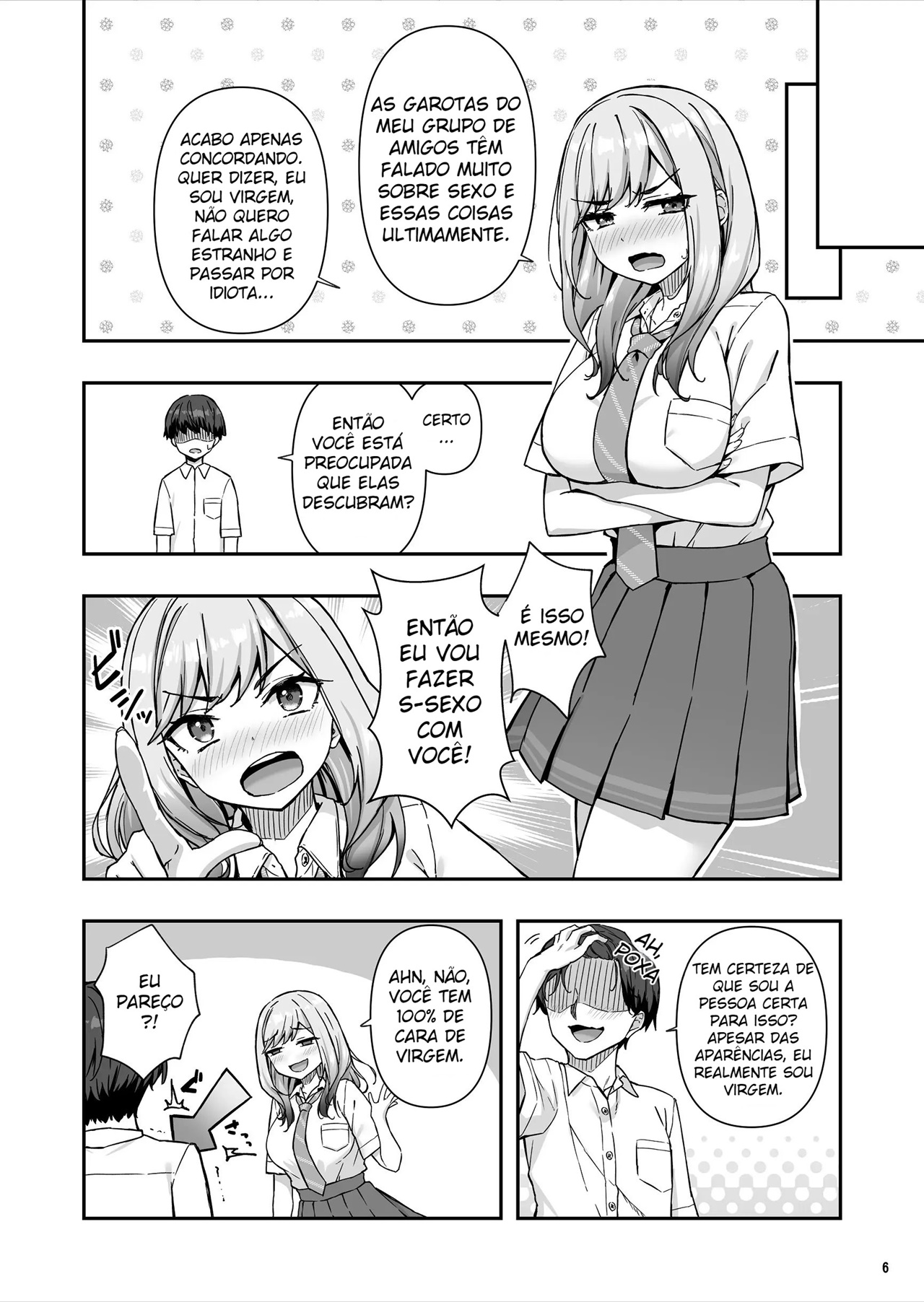 Ler A Gyaru Delinquente Com Quem Eu Fantasio Me Descobriu! Capitulo 1 Page 7