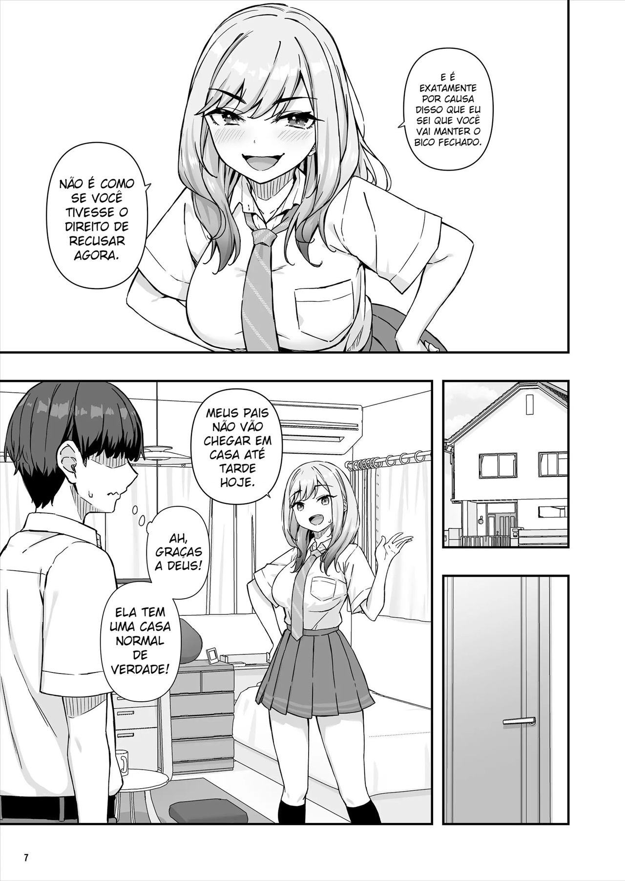 Ler A Gyaru Delinquente Com Quem Eu Fantasio Me Descobriu! Capitulo 1 Page 8