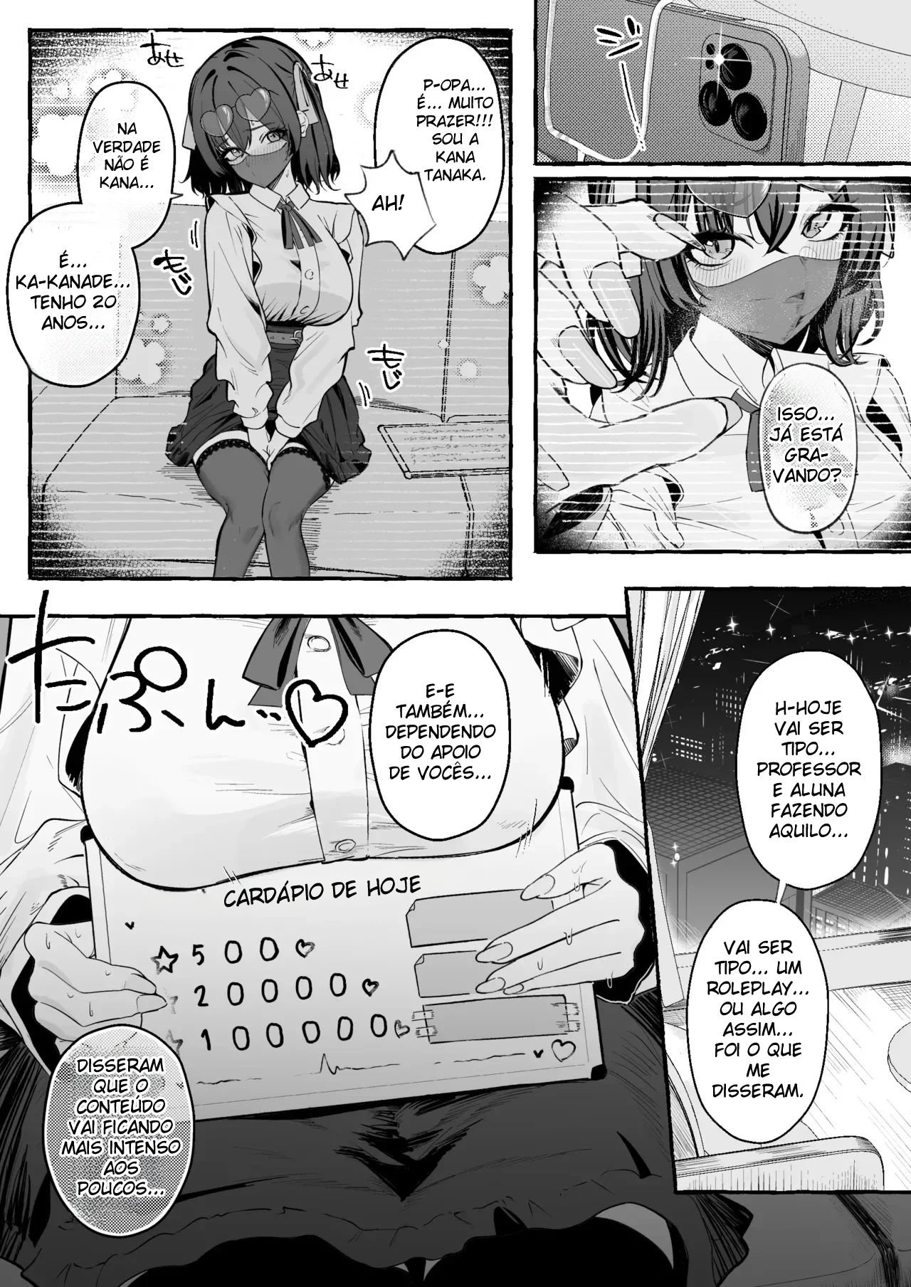 Ler A Masoquista, Peituda e Introvertida É Fodida por Um Pau Grande Até o Fim Capitulo 1 Page 38