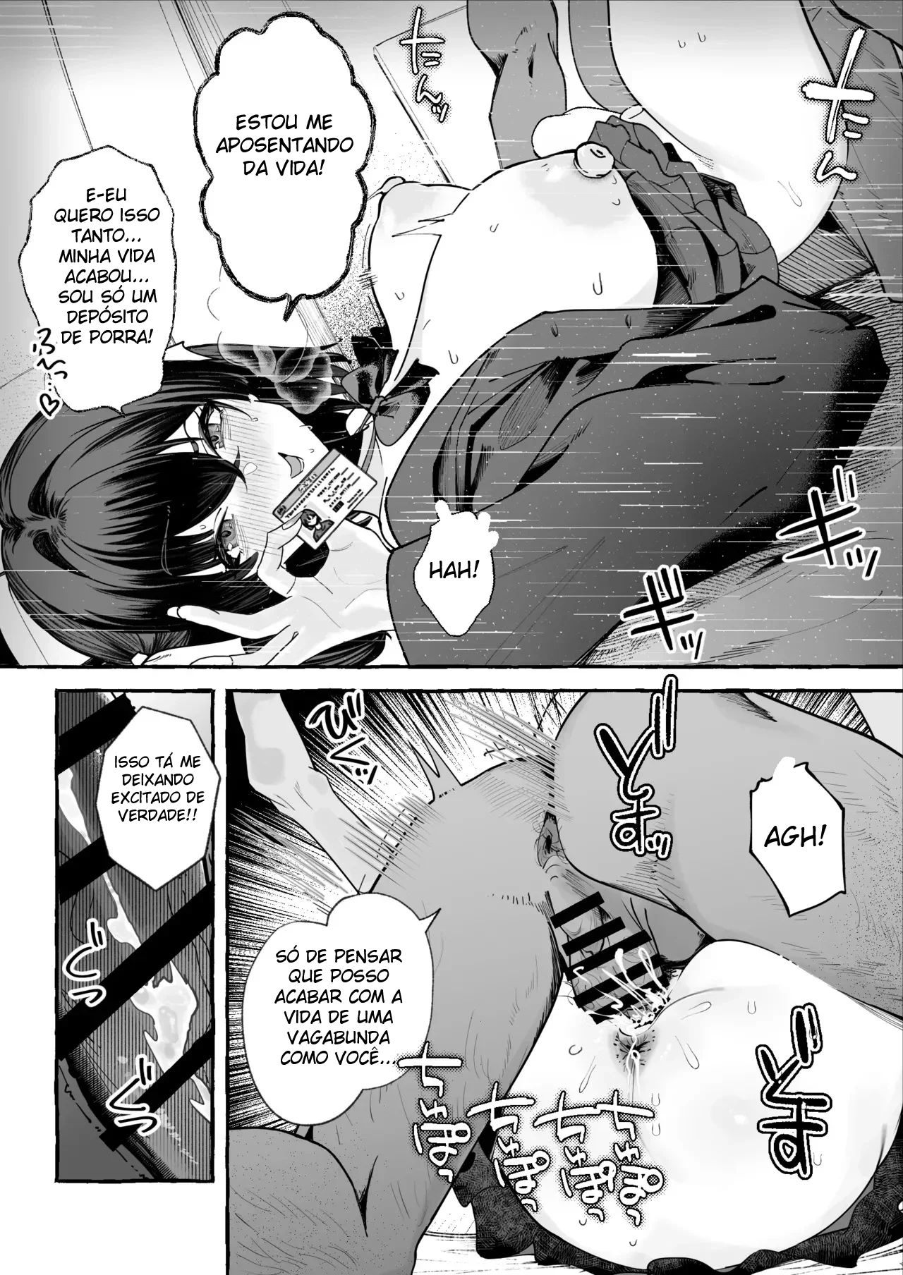 Ler A Masoquista, Peituda e Introvertida É Fodida por Um Pau Grande Até o Fim Capitulo 1 Page 78
