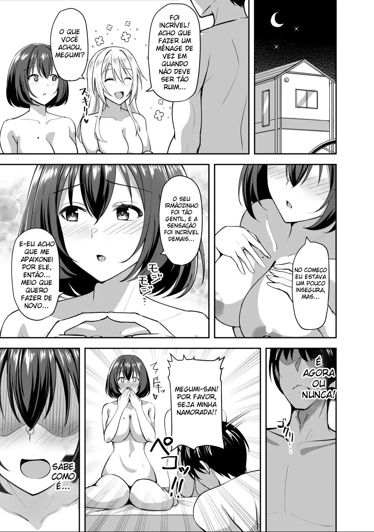 Ler Minha Irmã Trouxe Uma Amiga para Transar Comigo Capitulo 1 Page 52