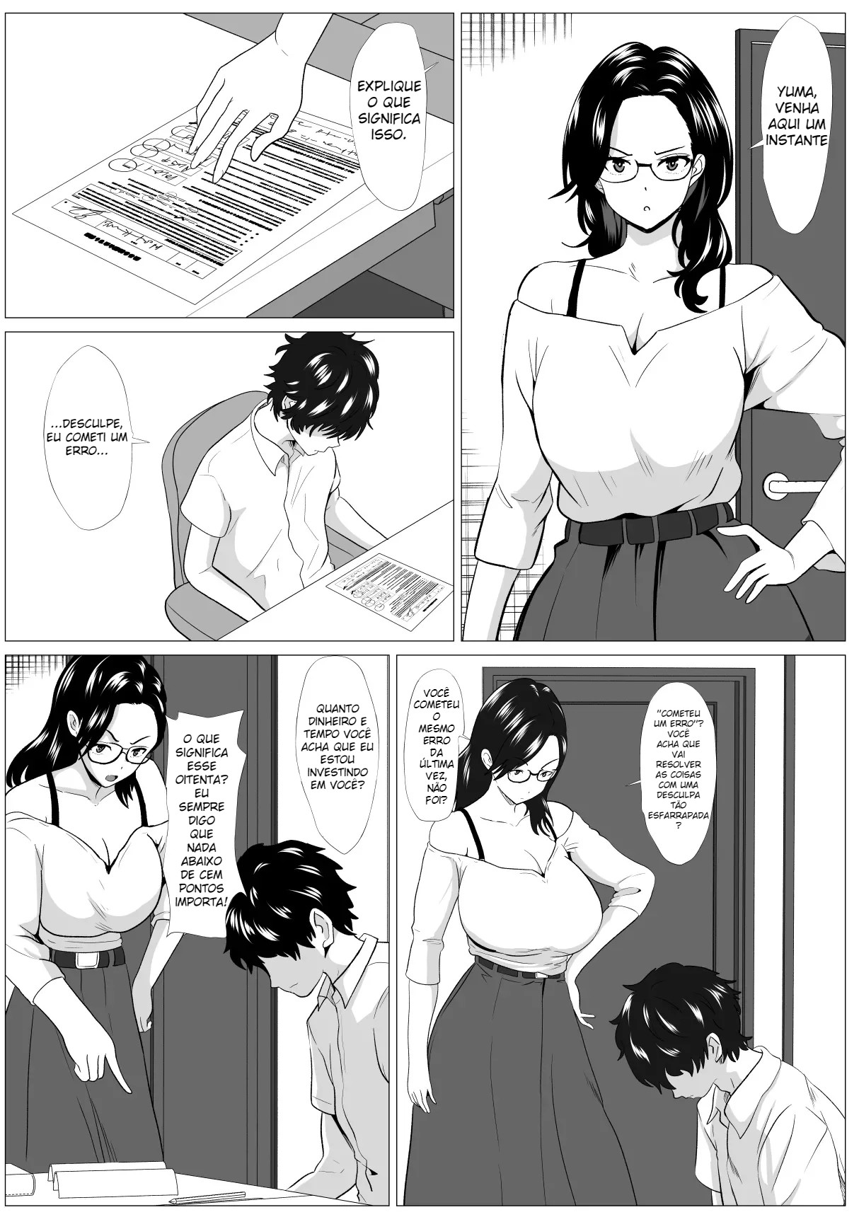 Ler Minha Mãe Viciada Em Mandar, Ficou Viciada No Meu Pau Capitulo 1 Page 2