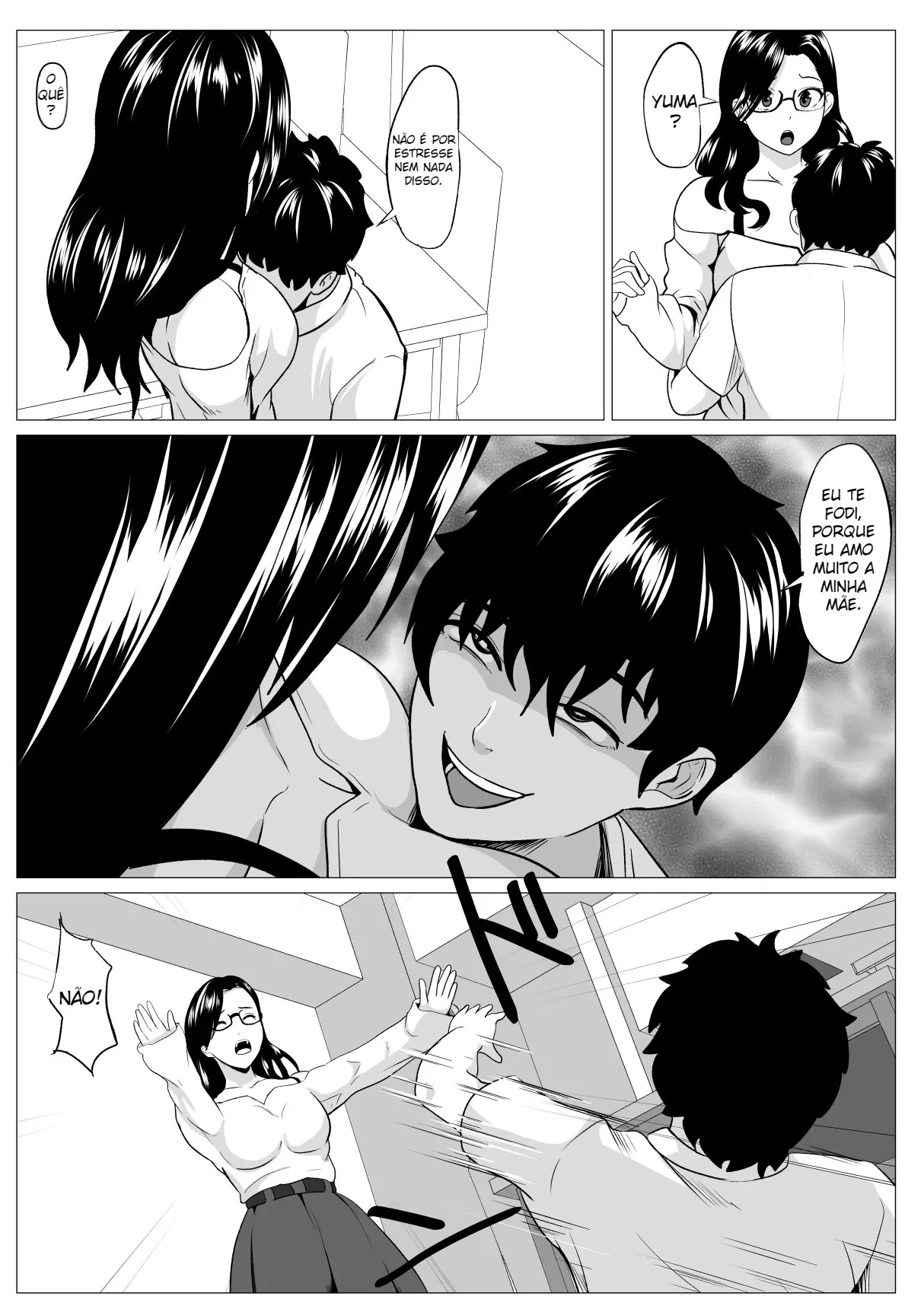 Ler Minha Mãe Viciada Em Mandar, Ficou Viciada No Meu Pau Capitulo 1 Page 20