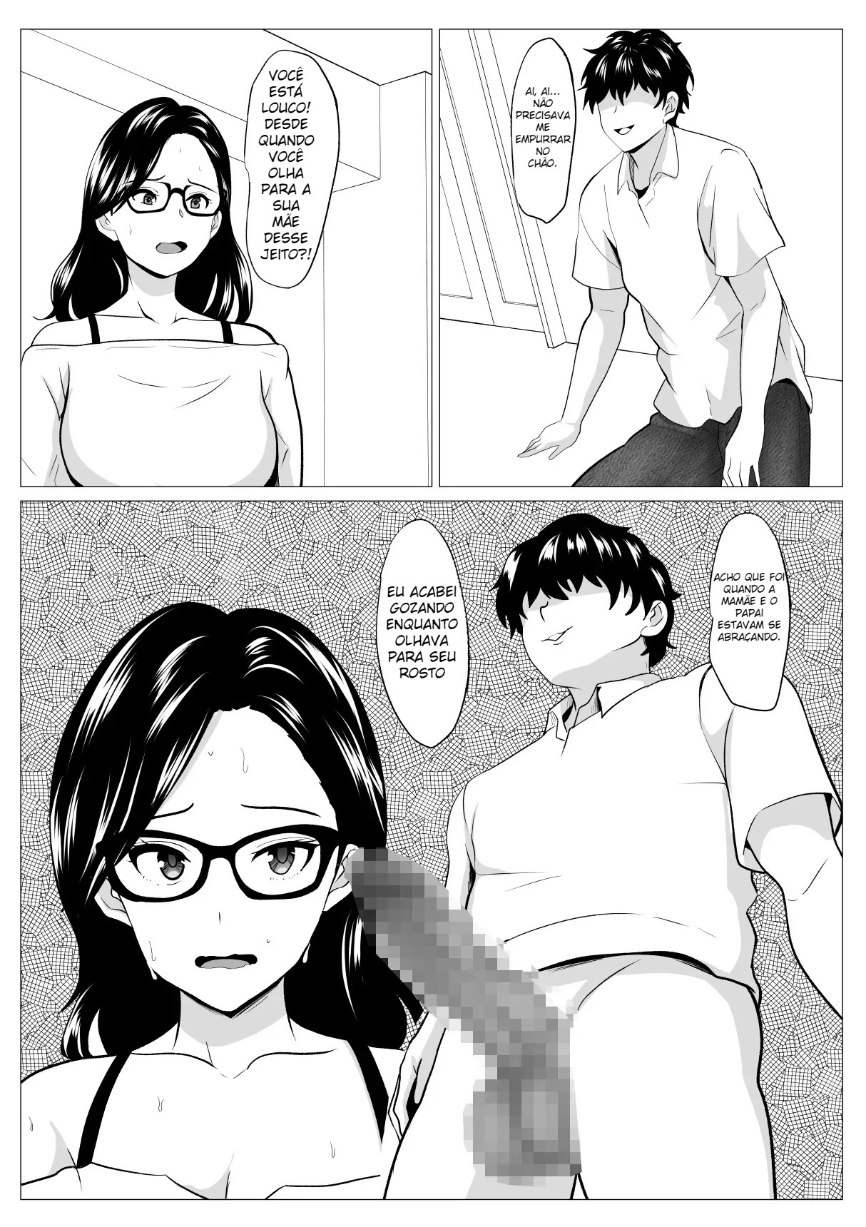 Ler Minha Mãe Viciada Em Mandar, Ficou Viciada No Meu Pau Capitulo 1 Page 21