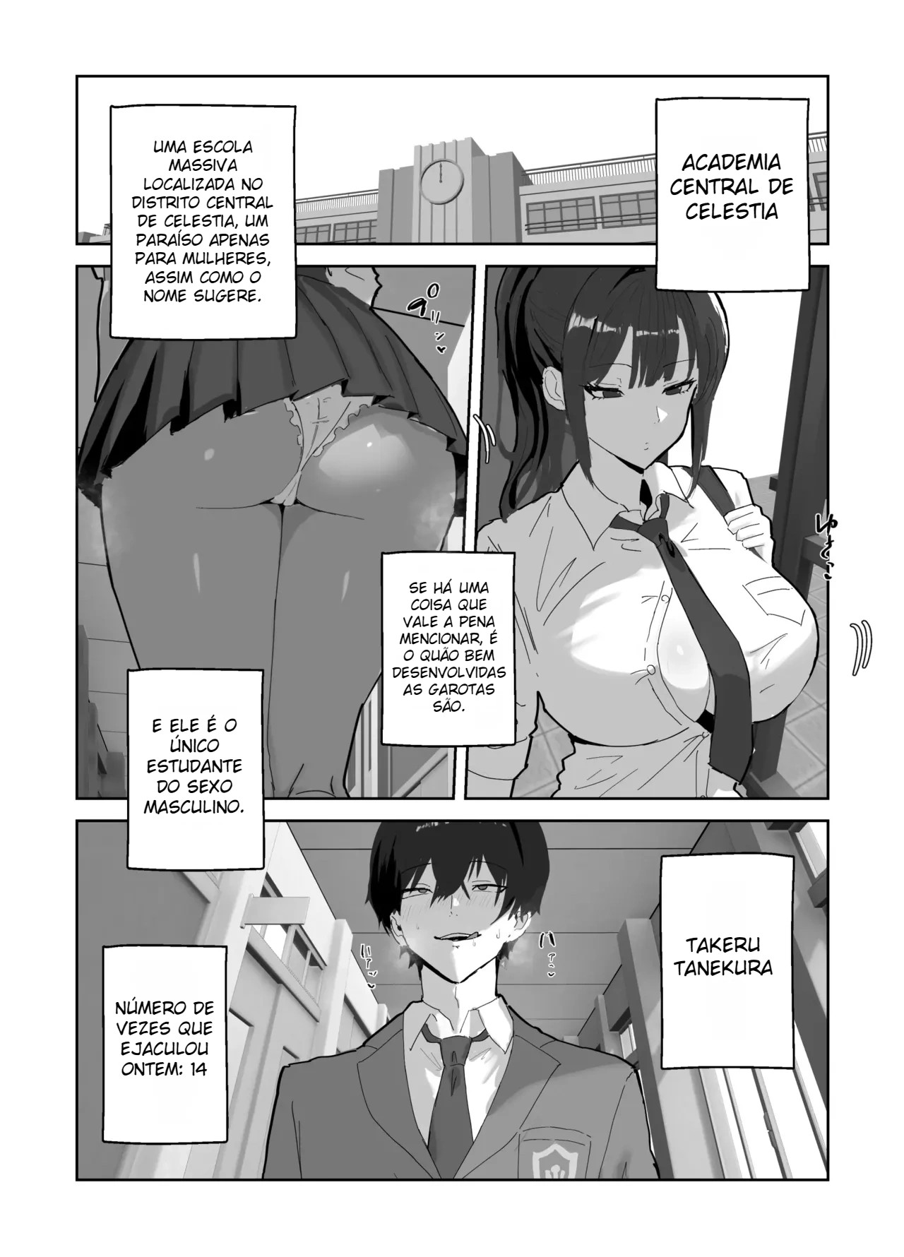 Ler A Vida Na Enfermaria da Academia do Harém Capitulo 1 Page 3