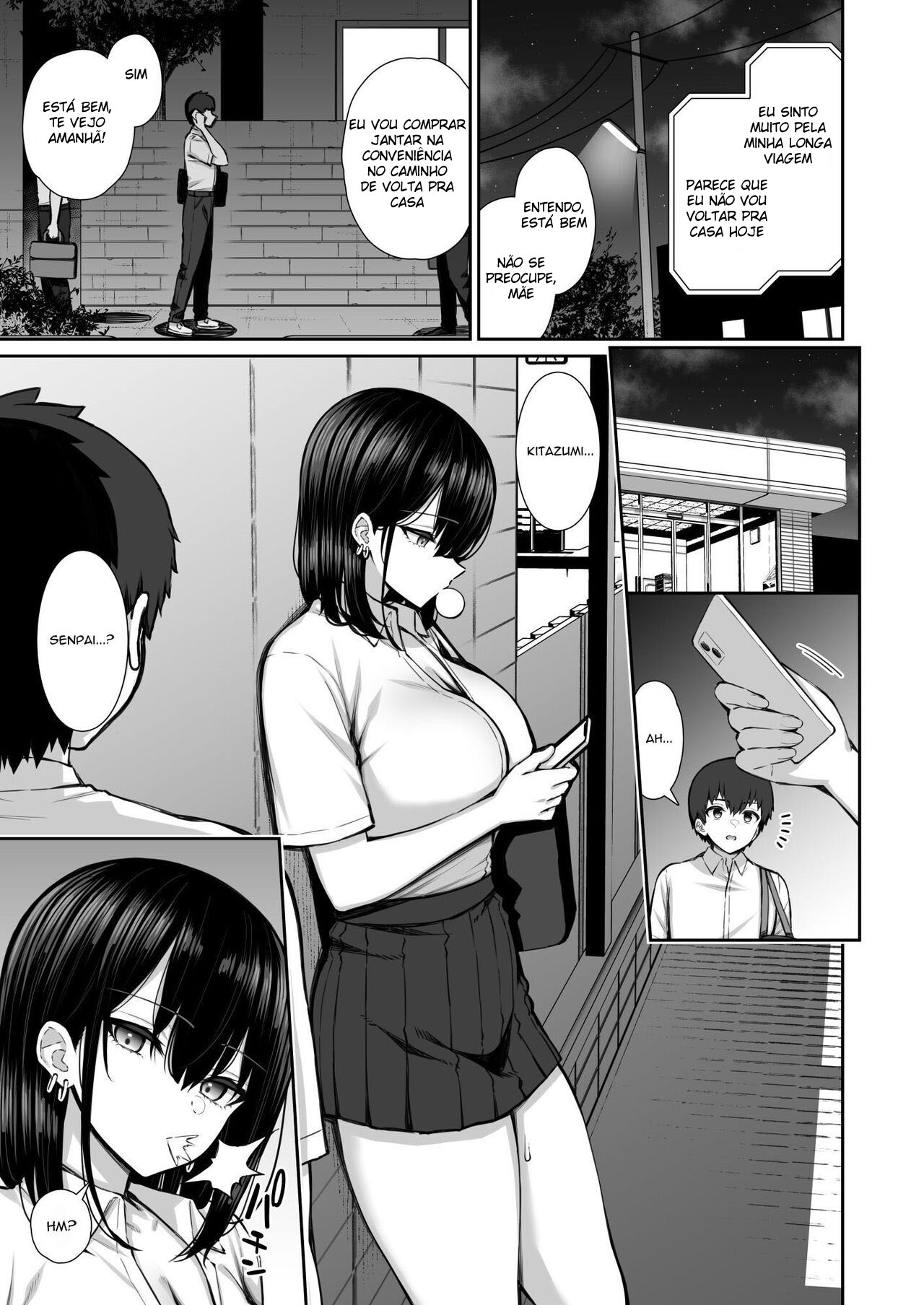 Ler A Veterana Gyaru Que Fugiu de Casa Me Deixa Foder Ela Facinho Capitulo 1 Page 3