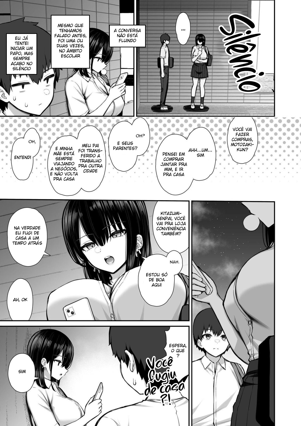 Ler A Veterana Gyaru Que Fugiu de Casa Me Deixa Foder Ela Facinho Capitulo 1 Page 5