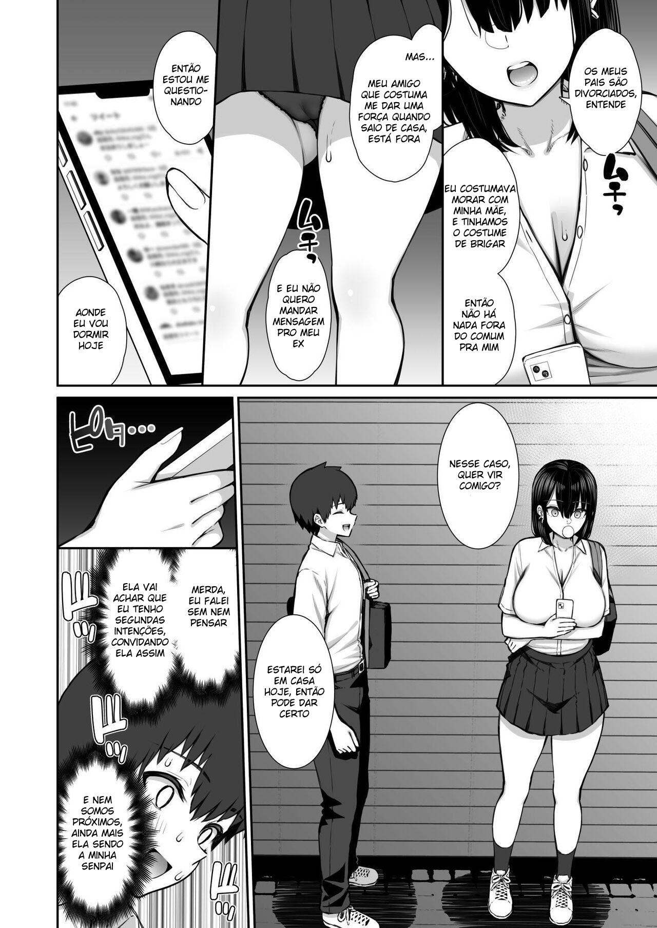 Ler A Veterana Gyaru Que Fugiu de Casa Me Deixa Foder Ela Facinho Capitulo 1 Page 6