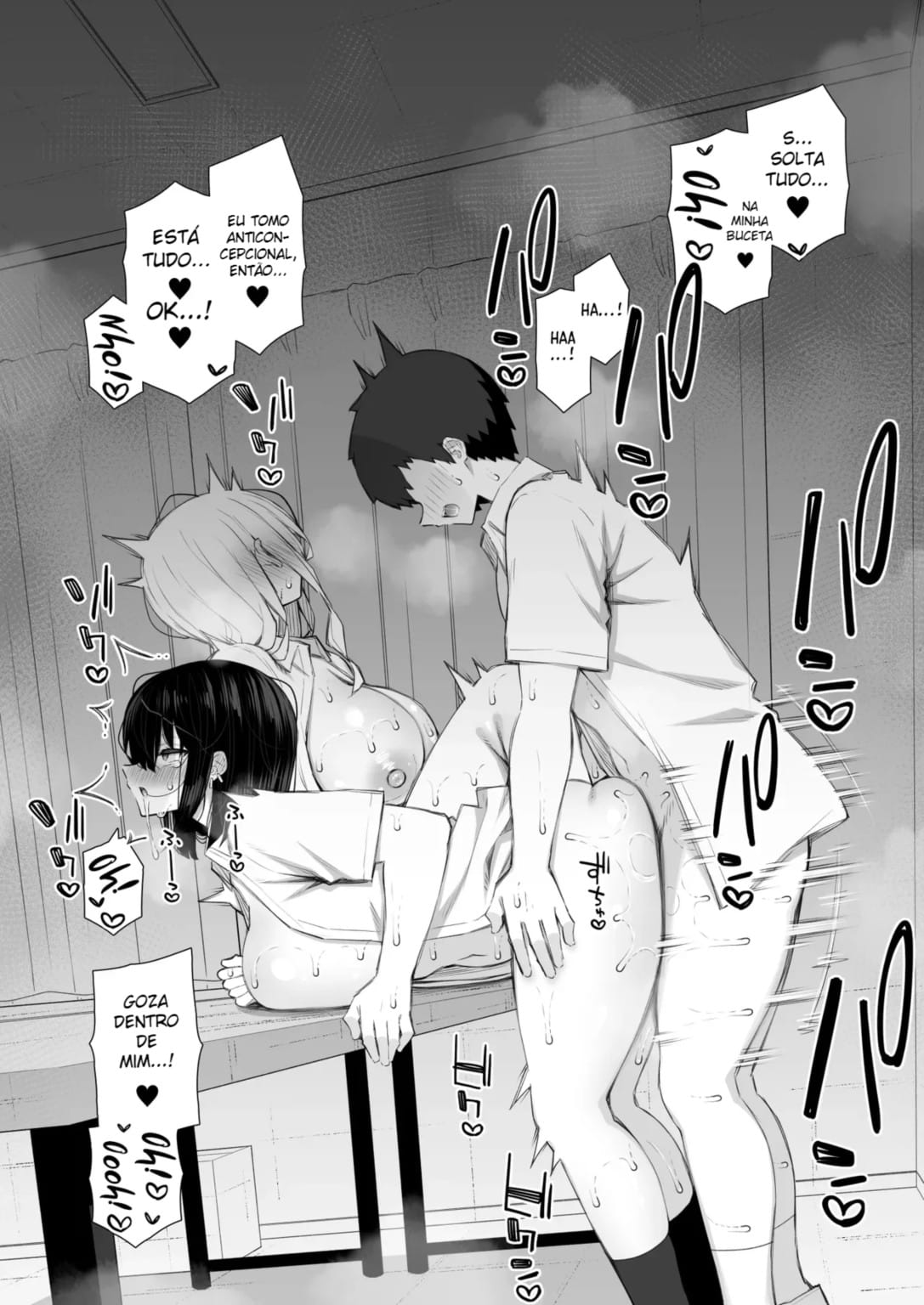 Ler A Veterana Gyaru Que Fugiu de Casa Me Deixa Foder Ela Facinho Capitulo 4 Page 18