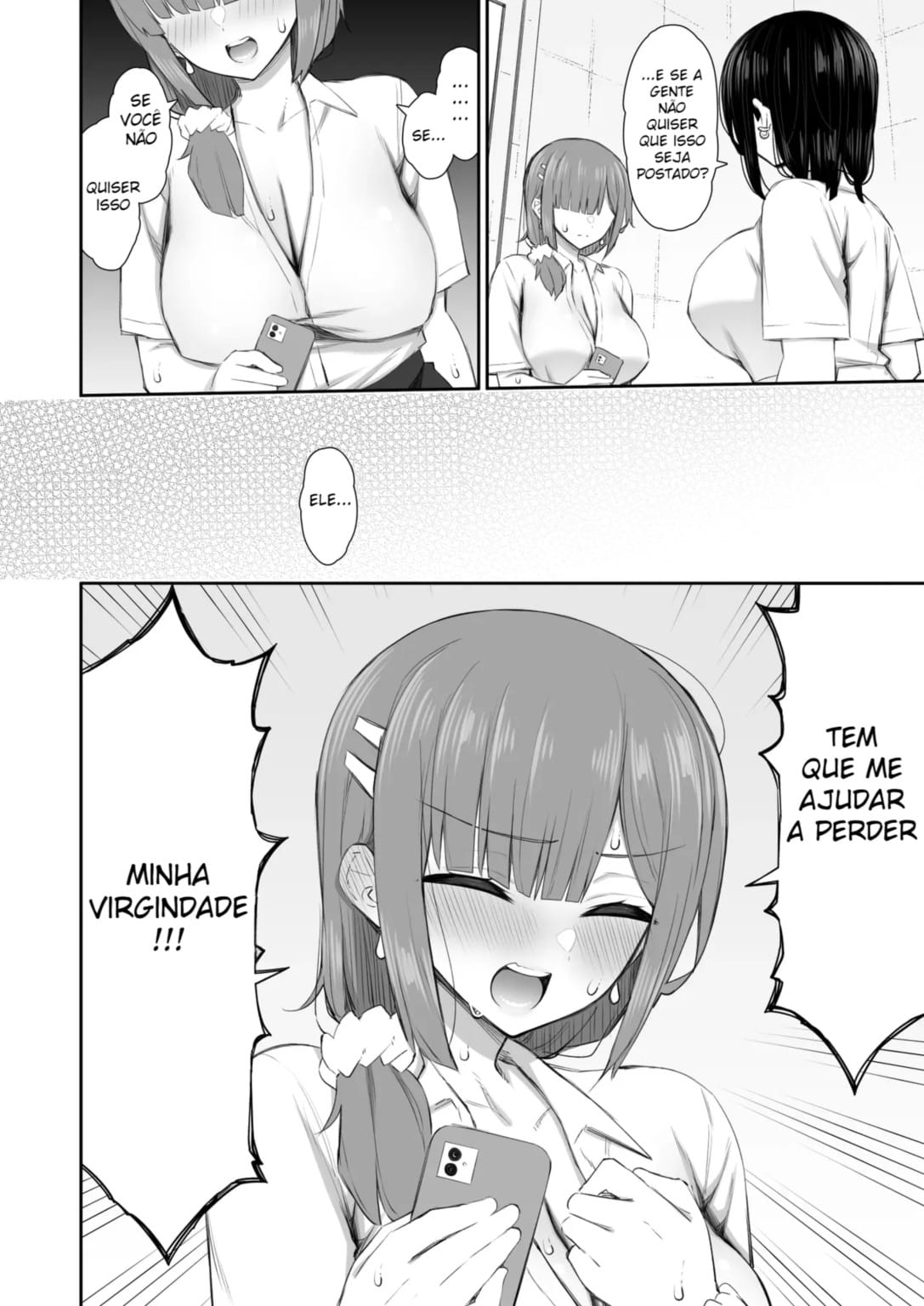 Ler A Veterana Gyaru Que Fugiu de Casa Me Deixa Foder Ela Facinho Capitulo 4 Page 28
