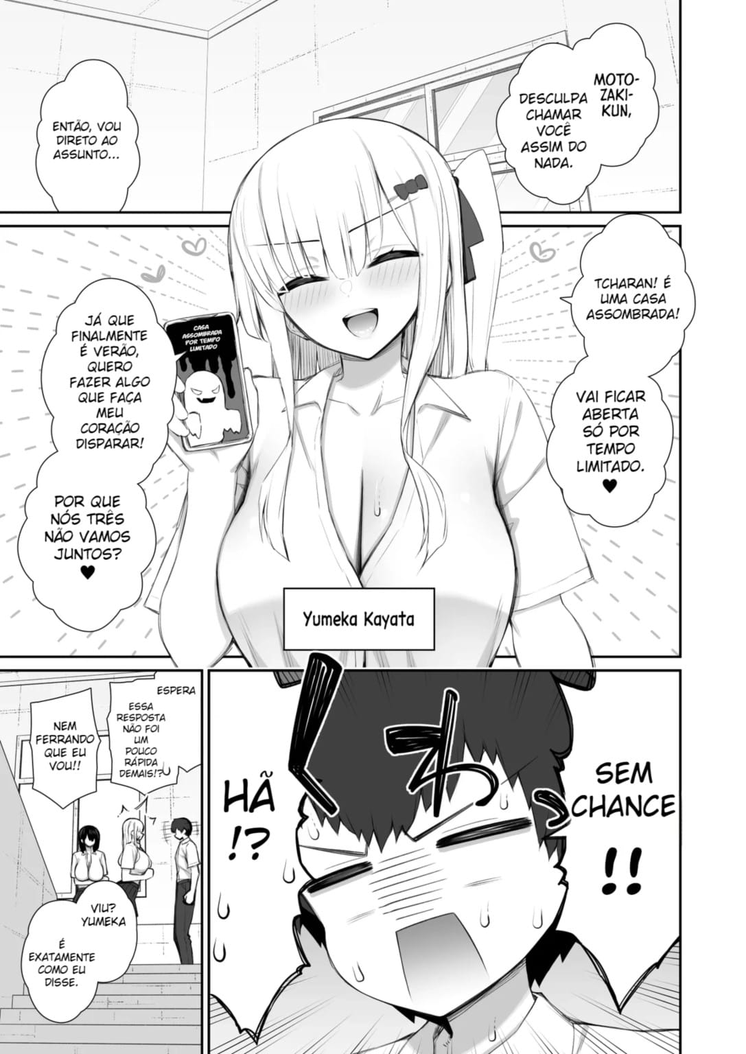 Ler A Veterana Gyaru Que Fugiu de Casa Me Deixa Foder Ela Facinho Capitulo 4 Page 5