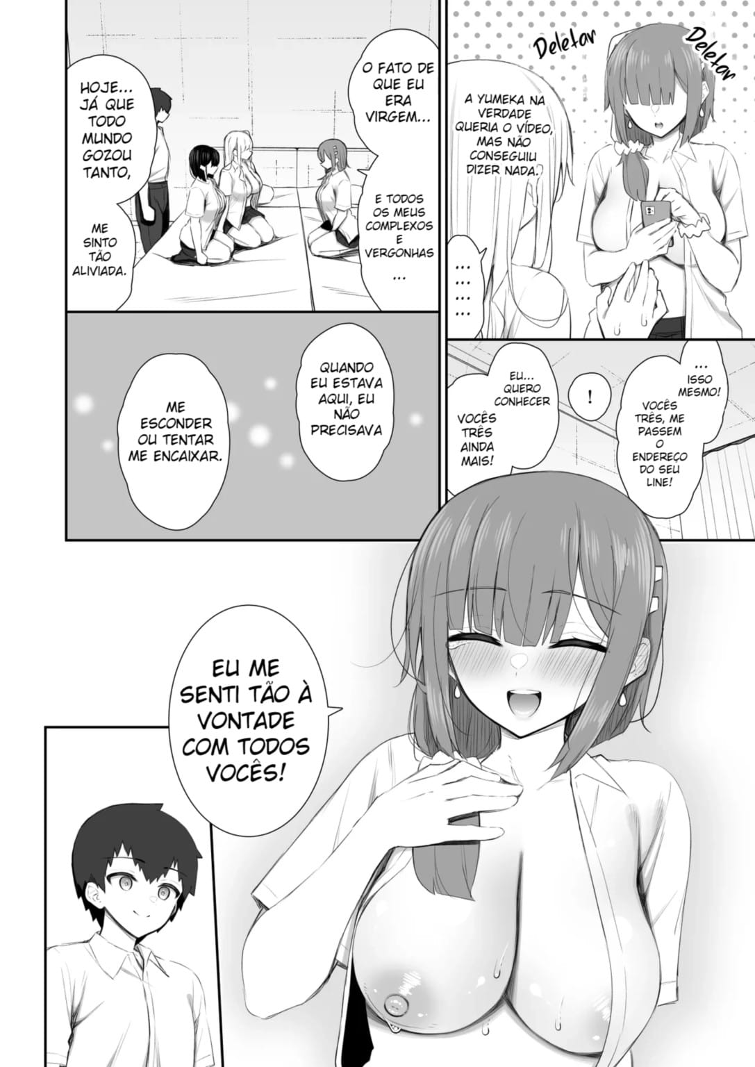 Ler A Veterana Gyaru Que Fugiu de Casa Me Deixa Foder Ela Facinho Capitulo 4 Page 64