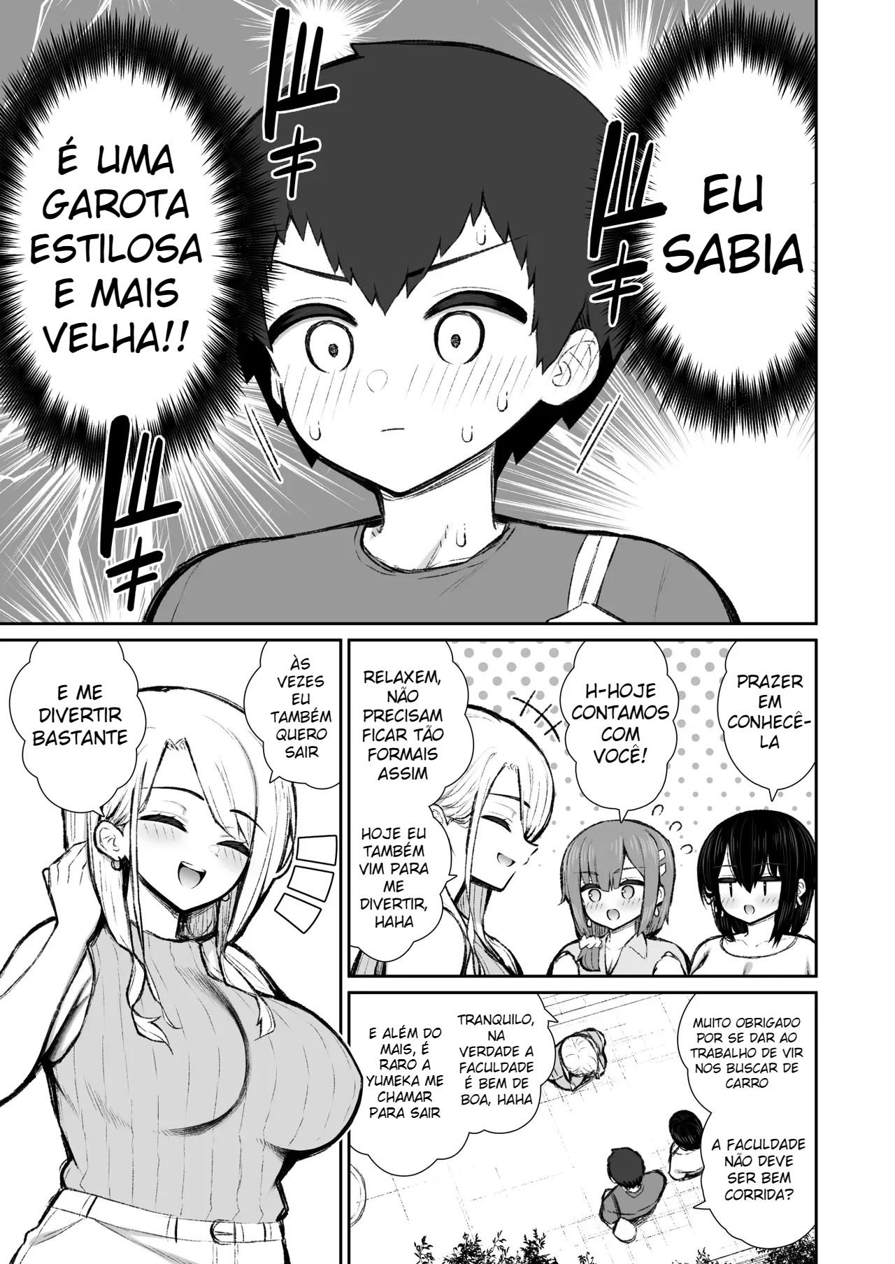 Ler A Veterana Gyaru Que Fugiu de Casa Me Deixa Foder Ela Facinho Capitulo 6 Page 7