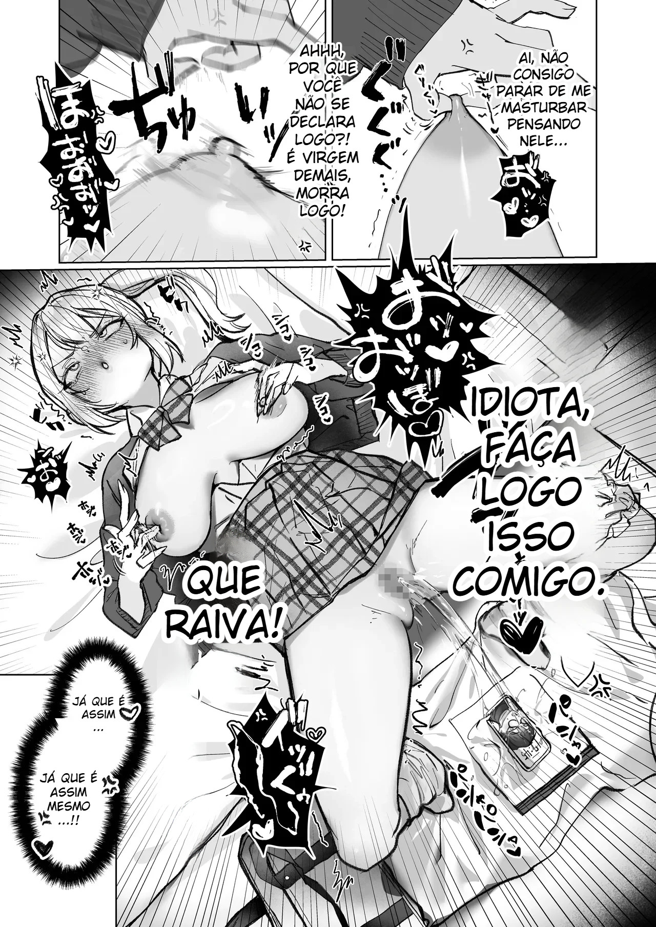 Ler A Gyaru Que Está Em Um Amor Não Correspondido Não Consegue Parar Com Sua Masturbação Frustrante Capitulo 1 Page 13