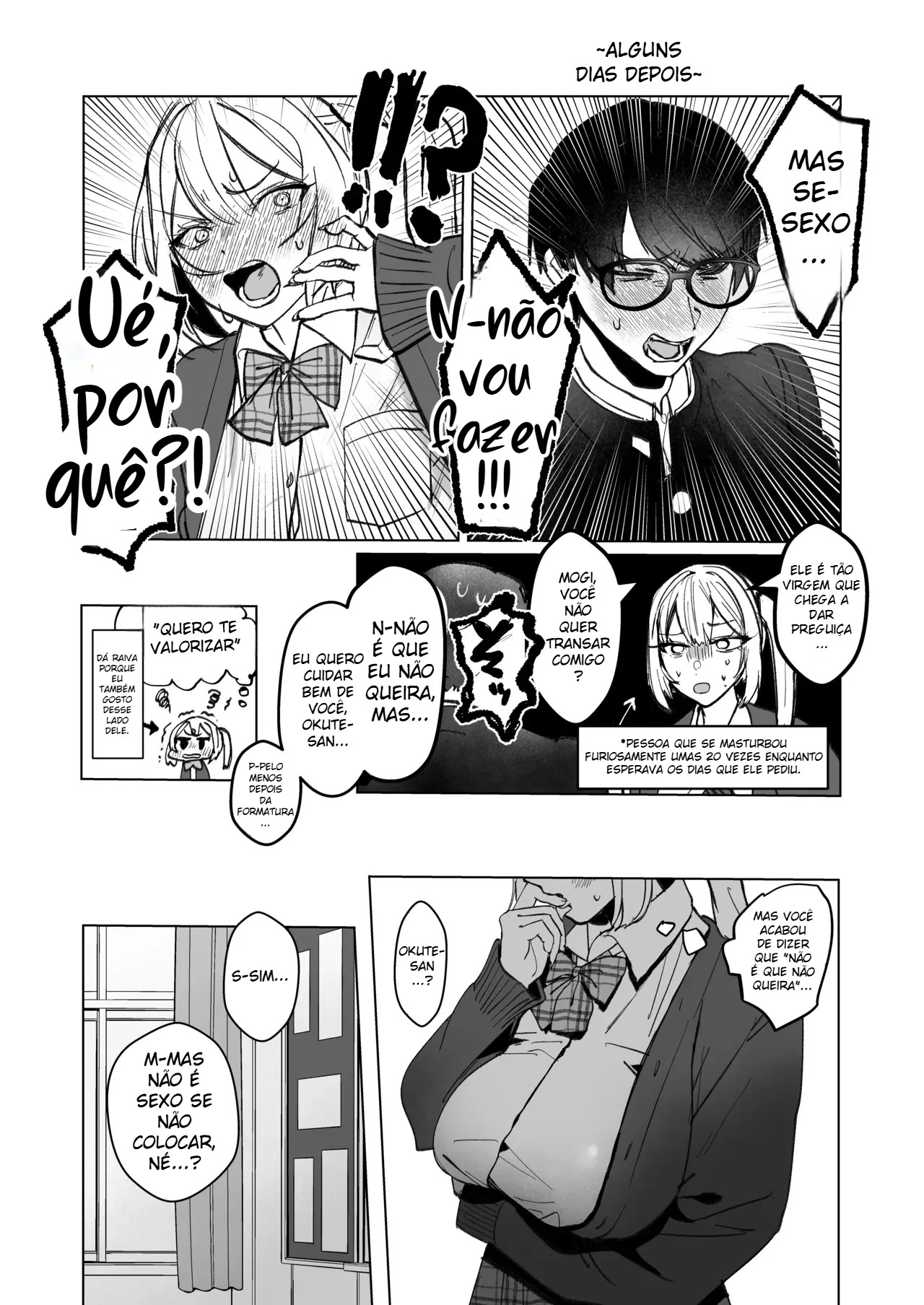 Ler A Gyaru Que Está Em Um Amor Não Correspondido Não Consegue Parar Com Sua Masturbação Frustrante Capitulo 1 Page 18