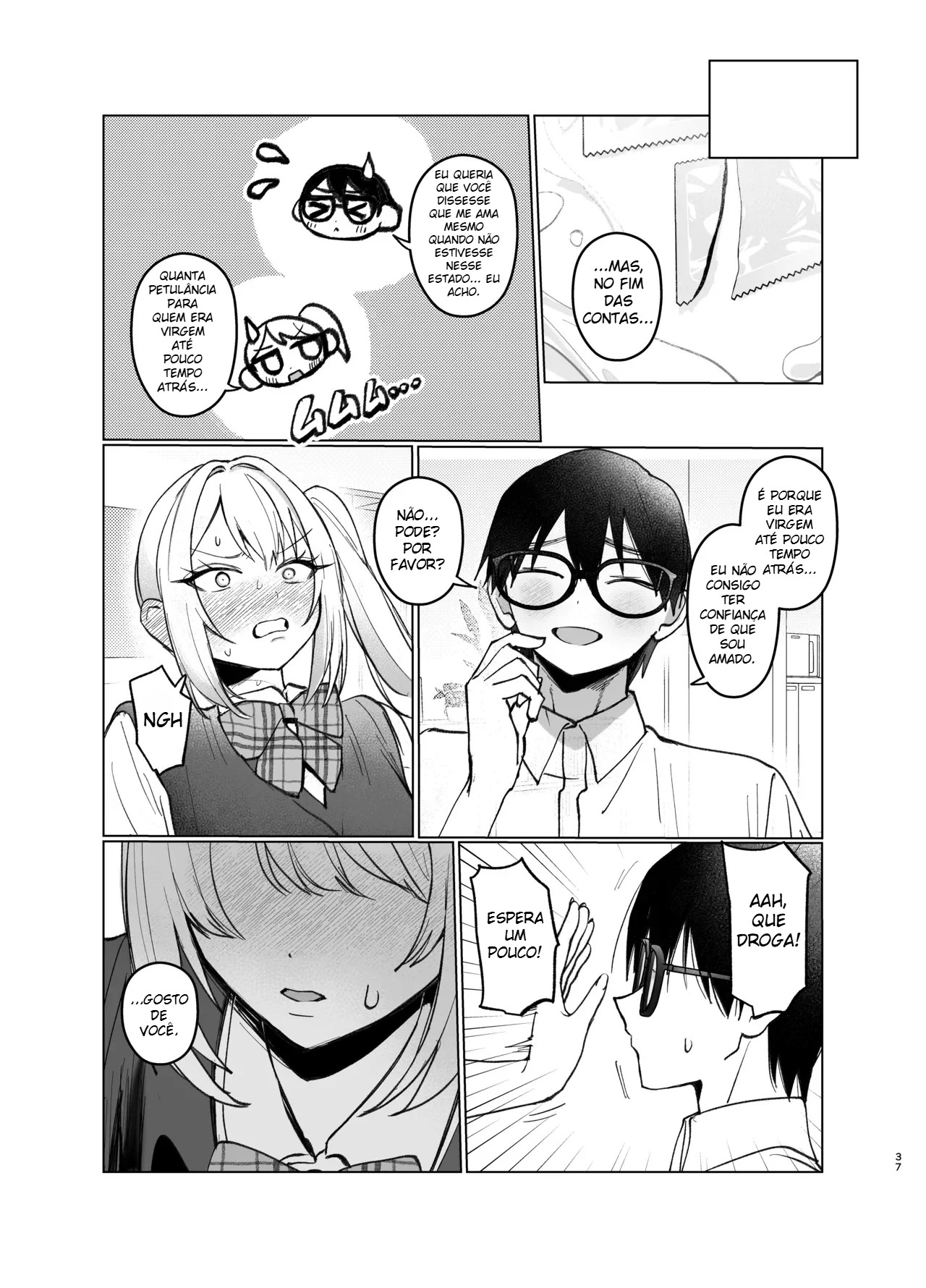 Ler A Gyaru Que Está Em Um Amor Não Correspondido Não Consegue Parar Com Sua Masturbação Frustrante Capitulo 2 Page 36